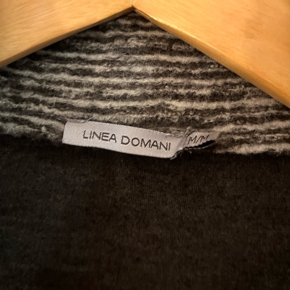 Linea Domani Women's Gray Sleeveless Jacket/Vest M - Picture 5 of 11